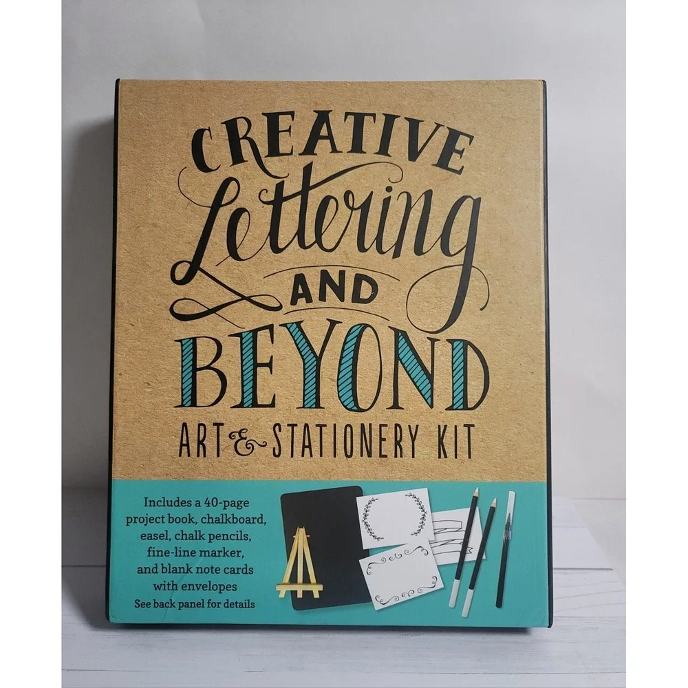 Lot 2 Creative Lettering & Beyond‎ Inspiring Tips Techniques and Ideas Book Kit